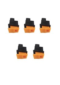 Resim Scooter Uyumlu Korna Düğmesi 5 Adet Sarı 