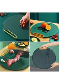 Resim Buffer Doğrama Kesme Tahtası Standlı Kesim Panosu 