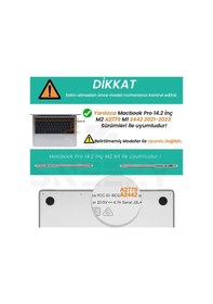Resim Sneezy Apple Uyumlu MacBook Pro 2021/23 14,2 İnç M1-m2 Çip A2442 A2779 İle Uyu 