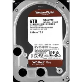 Resim Wd WD60EFPX 6 TB Red 3.5" 5400 Rpm 256 MB Sata3 Harddisk 