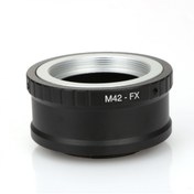 Resim Fujifilm X-Pro1, X-M1, X-E1, X-E2 İçin M42 Lens Adaptörü, M42-FX M42 Lenslerin Fujifilm X Mount Makinelerde Kullanımını Sağlar