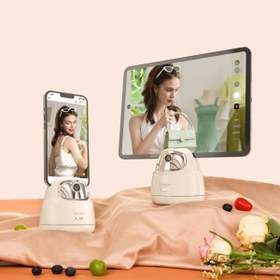 Resim Hohem Go Gimbal 360° Akıllı Selfie & Video Takip Gimbal Otomatik Yüz Ve Nesne Izleme Vlog Çekimi 