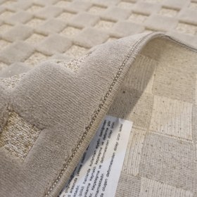 Resim Dekhera Zest Modern Kesme Halı ZS08 Vizon - 80X150 