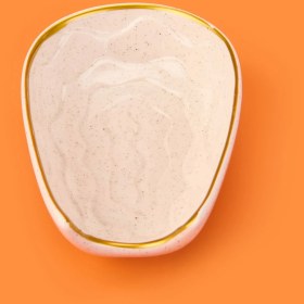 Resim Matmel Kitchen Oval Seramik Kaşık Altlığı - Bej - 15 cm 