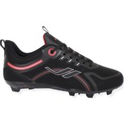 Resim Konfores 1497-Mıtra Anatomik Taban Çim Saha Futbol Ayakkabısı Siyah 