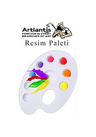 Resim 20x20 Tuval Seti 1 Paket Masa Üstü Şövale Monalisa Akrilik Boya Plastik Spatula Resim Fırçası Palet Ponpon Sünger Fırça 