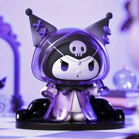 Resim Sanrio Kuromi Werewolf Series Collectible Action Figure - Cute Anime Character Surprise Boxed Toy, Durable Plastic Material, High-Looking Design 