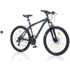 Resim Corelli Felix 1.0 26 Jant Hidrolik Disk Fren Siyah Mavi Dağ Bisikleti Mavi 