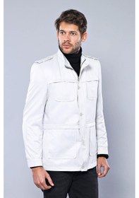 Resim Pamuk Krem Trençkot - Wessi Krem 