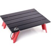 Resim Dancemonkey Küçük Widesea Wstb-001 Kamp Piknik Masası Kırmızı - Siyah 