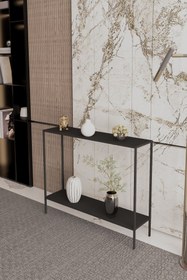 Resim DEKOPRATİK - Küba Dresuar Raflı Dekoratif Kahve Köşesi - 83cm 