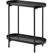 Resim 2 Katlı Çiçeklik-Saksılık Yuvarlak Sehba Meridyendukkan Siyah Ren (548690321) 