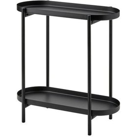 Resim 2 Katlı Çiçeklik-Saksılık Yuvarlak Sehba Meridyendukkan Siyah Ren (548690321) 