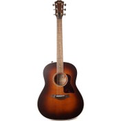 Resim Taylor American Dream AD27e Flametop Elektro Akustik Gitar (Woodsmoke) 