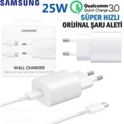 Resim Samsung Ta800 Type-C Hızlı Şarj Aleti Kablo Set 25W Beyaz (485254113) 