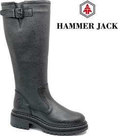 Resim Hammer Jack 102-24500-Z Cinde Hakiki Deri Kadın Çizme 