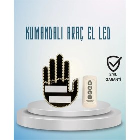 Resim Aracınız Için Eğlenceli ve Güvenli Iişim LED Jest Lambası, Uzaktan Kumandalı, Kolay Montaj 