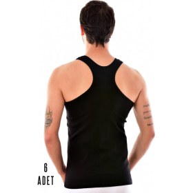 Resim Seher 6 Adet Seher Erkek Spor Atlet 0058 Siyah 