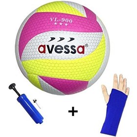 Resim Avessa VL-900 Yumuşak Yapıştırma Voleybol Topu Pompa ve Kolluk Seti 