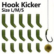Resim Rigtrip 30pcs Olta Balığı Oltası Kicker Seti - Dolaşmayı Önleyen PVC Kılıflar S / M / L Boyutlarında, Yeşil Olta Balığı Hizalama, Flint Yok, Pilsiz, Dolaşma Olmayan Olta Aksesuarları 