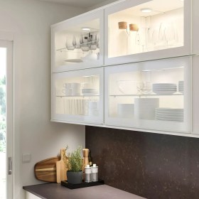 Resim Cam Kapak, Cam-Beyaz, 40X80 cm 