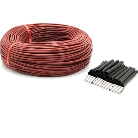 Resim Yerden Isıtma Kablosu Merallı R12K 33ω/m Karbon Silikon Yalıtım 100 M 