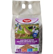 Resim Bonny Nice Organik Kümes Hayvanları Kafes Altlığı 1.8KG 3 L 