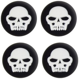 Resim Skull Ps5/ps4/ps3/xbox One/one X/one S/series X/series S 3d Analog Silikon Koruyucu -2 Adet Skull-4 