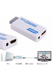 Resim Temiz Pazar Nintendo Wii Hdmi Hd Tv Kablo Çevirici Dönüştürücü Adaptör 