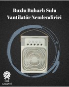 Resim shopwave USB Bağlantılı 3'ü 1 Arada Nemlendirici Mini Klima Fan | 7 Renk Işıklı 