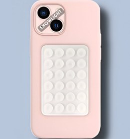 Resim SHOWLIGHT Silikon Vakumlu Telefon Tutucu, Cep Telefonu için Silikon Yapışkanlı Telefon Tutucu Vantuz 