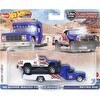 Resim Hot Wheels Premium Team Transport '80 Dodge Macho Power Wagon / Retro Rig 51 HKF38 