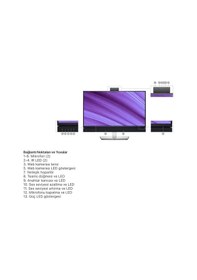 Resim Dell C2422he 23.8 Full Hd Ips Video Konferans Monitörü 