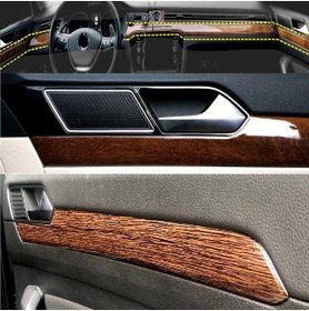 Resim ODAC Passat B8 Highline Dönüşüm! Ahşap, Carbon, Maun, Piano Black, Siyah, Torpido, Iç Trim Kaplama 