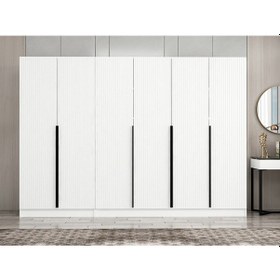 Resim Kale Plus 6 Mebran Kapaklı 2ç Dolap Beyaz Mebran 190cm Beyaz 