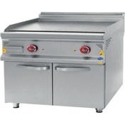 Resim CSA Karacasan 900 Seri Dolaplı 80 cm Elektrikli Yarı Kanallı Izgara 80x90x85Cm 