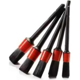 Resim Arthurs 5 Adet Oto Detaylı Temizleyici Araç Içi Temizlik Fırça Seti Koltuk Döşeme Kapı Toz Alma Fırçası 