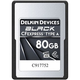 Resim Delkin Devices 80GB BLACK CFexpress Type A Hafıza Kartı 