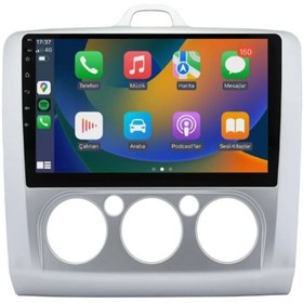 Resim Act FORD FOCUS 2 ANDROİD MULTİMEDYA TEYP 4GB RAM 64GB HAFIZA 9" CARPLAY GERİ GÖRÜŞ KAMERASI HEDİYELİ 