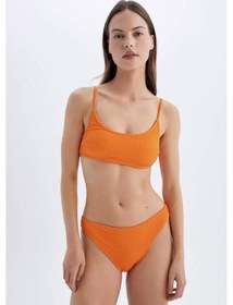 Resim DeFacto Regular Fit Bikini Altı-Fall in Love B7208AX24SMOG313 