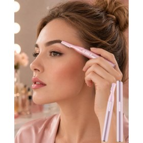 Resim Luord-Store Mini Elektrikli Kaş Alıcı Kadınlar Için Taşınabilir Yüz Tüyü Temizleyici 