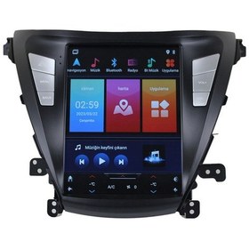 Resim Hyundai Elantra Tesla 9.7'' İnç 2014 Model 4/32gb Kameralı, Carplay'li 9" 