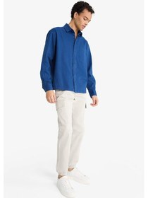 Resim Defacto Regular Fit Beli Bağcıklı Kargo Cepli Jogger Pantolon F4681ax25aubg766 Bej 