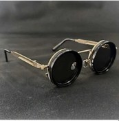 Resim Fastbuy Xuweiwei Steampunk Tarzı Dönebilir Nd Filtreli Ayarlanabilir Parlaklık Golden Çerçeveli Gözlük Altın Çift Kulaklı Na Altın 