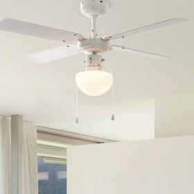 Resim Blooma Eko Tavan Vantilatörü Beyaz 4 Kanat 92 cm 
