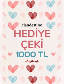 Resim Clandestino e-Gift Card 1000 TL - 1000 