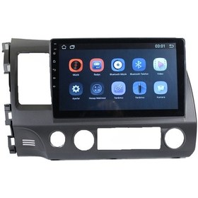 Resim Honda Civic 2007-2011 10 inç 4-32 GB Android Carplay Multimedya 