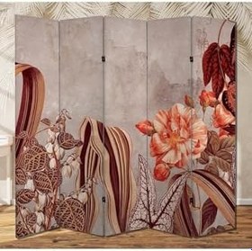 Resim Doğa Temalı Özel Tasarım Paravan Room Divider TYBParavan-1027100408558, 180 x 180 