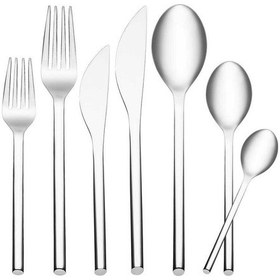 Resim Korkmaz Lima 84 Parça Çatal Kaşık Bıçak Seti Gri 