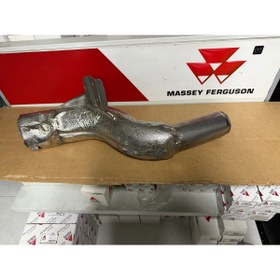 Resim AGCO PARTS Massey Ferguson Egzoz borusu ALT dirsek 5s hepsine ACX377145B 